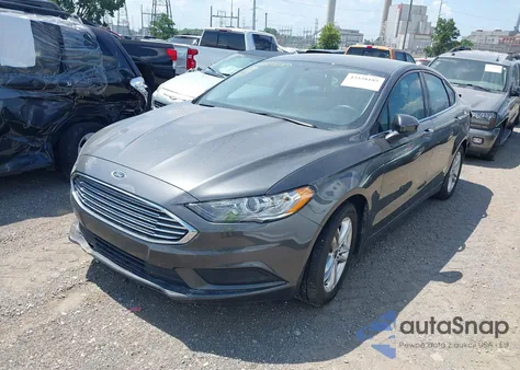2018 Ford Fusion Se из США, поврежденный, VIN 3FA6P0HD4JR217443